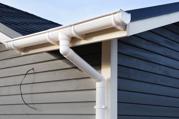 PVC Rain Gutter Installation in Kenner