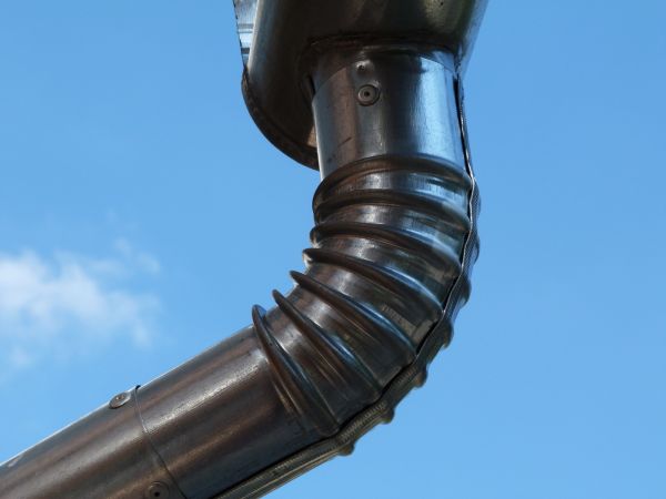 Metal Downspout Installation in Kenner