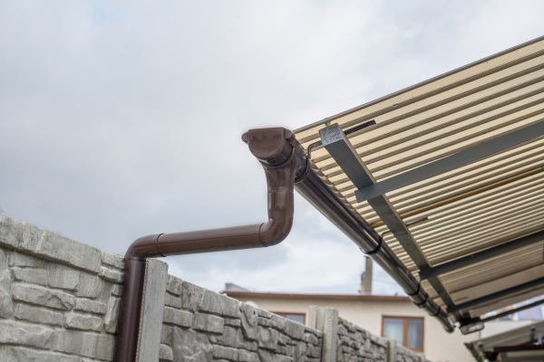 Plastic Downspout Installation in Kenner